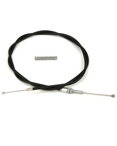 Brake cable incl. spring, unit